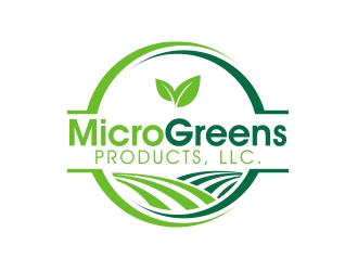 MicroGreens Products, LLC. logo design by MarkindDesign