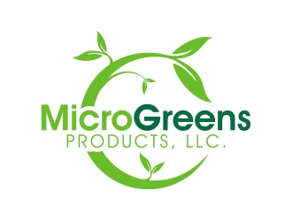 MicroGreens Products, LLC. logo design by MarkindDesign