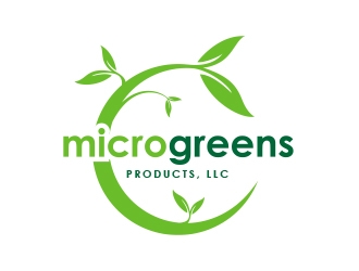 MicroGreens Products, LLC. logo design by MarkindDesign