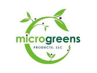 MicroGreens Products, LLC. logo design by MarkindDesign