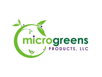 MicroGreens Products, LLC. logo design by MarkindDesign