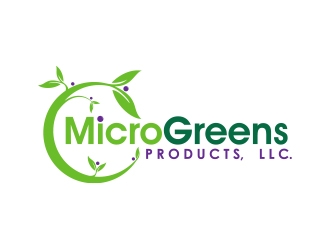 MicroGreens Products, LLC. logo design by MarkindDesign