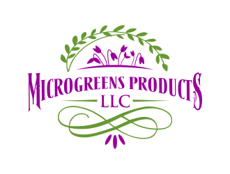 MicroGreens Products, LLC. logo design by Gwerth