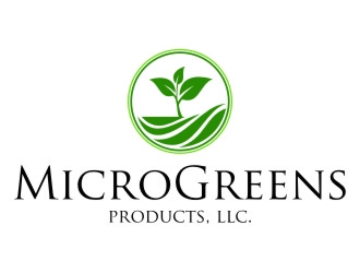 MicroGreens Products, LLC. logo design by jetzu