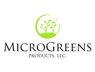 MicroGreens Products, LLC. logo design by jetzu