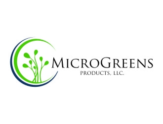 MicroGreens Products, LLC. logo design by jetzu