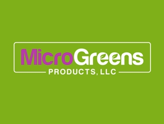 MicroGreens Products, LLC. logo design by Abril