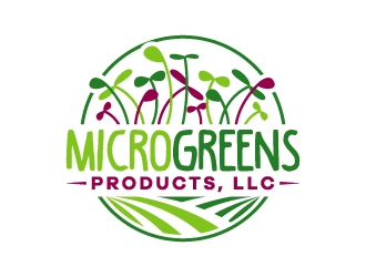 MicroGreens Products, LLC. logo design by LogOExperT