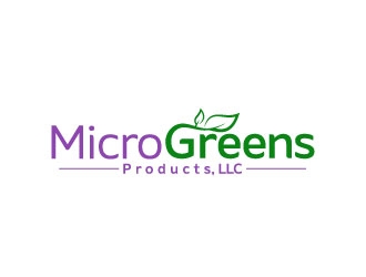 MicroGreens Products, LLC. logo design by DesignPal