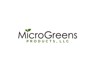 MicroGreens Products, LLC. logo design by sheilavalencia