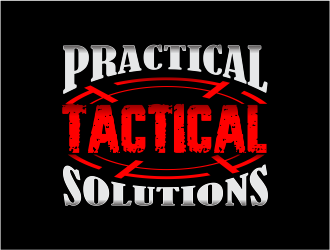 Practical Tactical Solutions  logo design by up2date