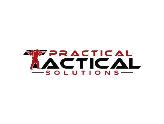 Practical Tactical Solutions  logo design by dhe27