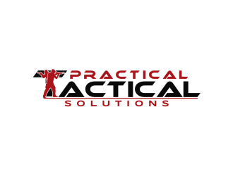 Practical Tactical Solutions  logo design by dhe27