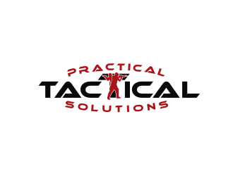 Practical Tactical Solutions  logo design by dhe27