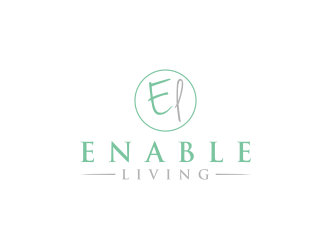 Enable Living logo design by bricton