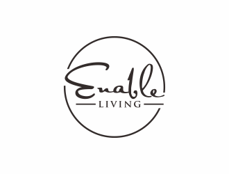 Enable Living logo design by checx