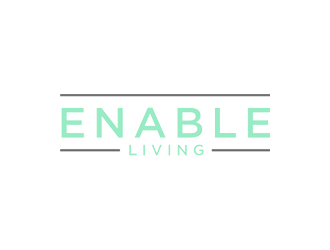 Enable Living logo design by bomie