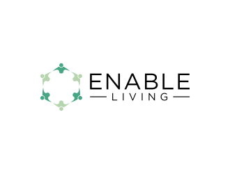 Enable Living logo design by Editor