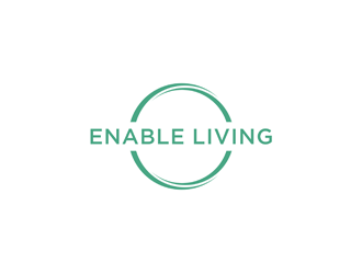 Enable Living logo design by alby