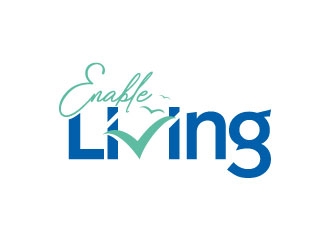 Enable Living logo design by sanworks