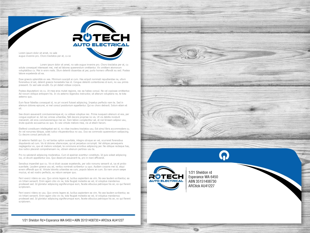 Rotech Auto Electrical logo design by jaize