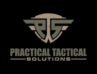 Practical Tactical Solutions  logo design by abss