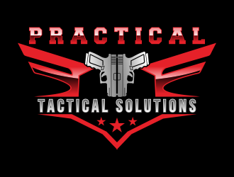 Practical Tactical Solutions  logo design by bosbejo