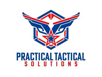 Practical Tactical Solutions  logo design by b3no