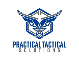 Practical Tactical Solutions  logo design by b3no