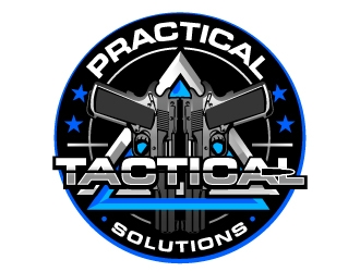 Practical Tactical Solutions  logo design by aRBy