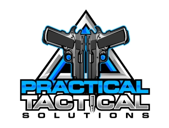 Practical Tactical Solutions  logo design by aRBy