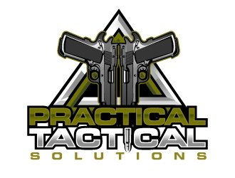 Practical Tactical Solutions  logo design by aRBy