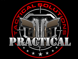 Practical Tactical Solutions  logo design by THOR_