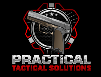 Practical Tactical Solutions  logo design by THOR_