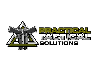 Practical Tactical Solutions  logo design by aRBy