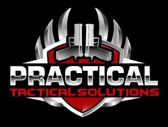 Practical Tactical Solutions  logo design by AamirKhan