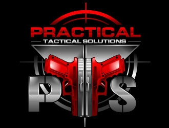 Practical Tactical Solutions  logo design by Suvendu