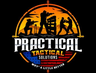 Practical Tactical Solutions  logo design by Suvendu