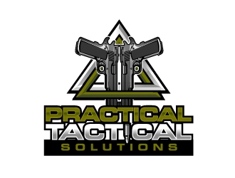 Practical Tactical Solutions  logo design by aRBy