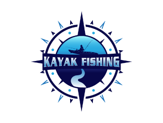 Kayak Fishing Guide logo design by nona