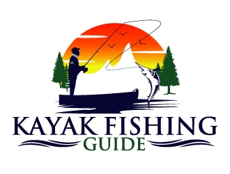 Kayak Fishing Guide logo design by AamirKhan