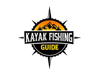 Kayak Fishing Guide logo design by PrimalGraphics