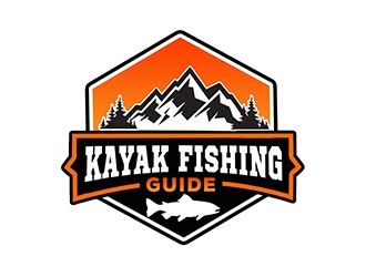 Kayak Fishing Guide logo design by PrimalGraphics