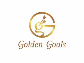 Golden Goals logo design by up2date