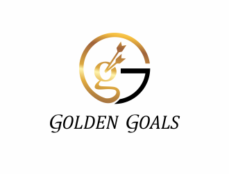 Golden Goals logo design by up2date