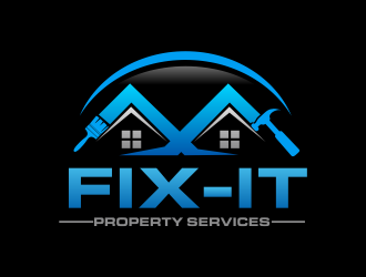 Fix-It Property Services logo design by Greenlight