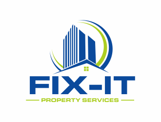 Fix-It Property Services logo design by Greenlight