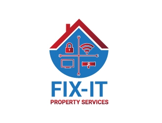 Fix-It Property Services logo design by drifelm