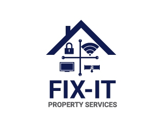 Fix-It Property Services logo design by drifelm