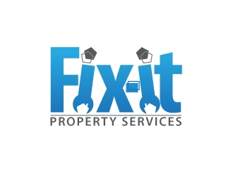 Fix-It Property Services logo design by akosiabu